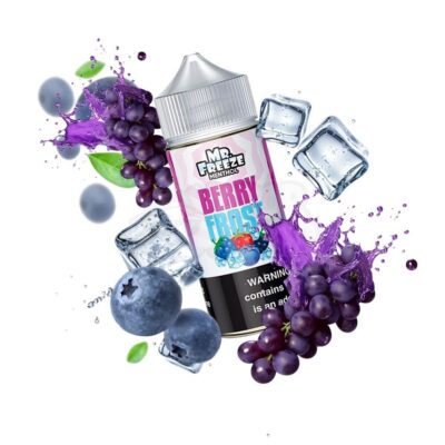 Mr Freeze 100ml 3mg: Framboesa Blueberry Morango Ice