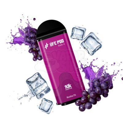 Lifepod 10k REFIL: Uva Ice [Grape Ice]