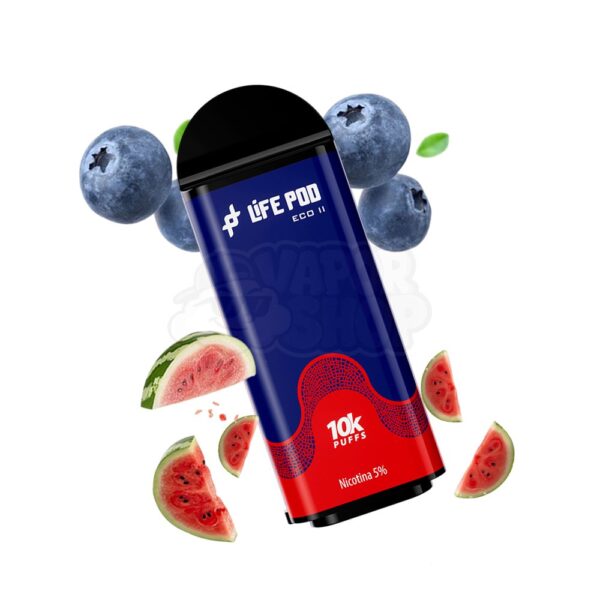 Lifepod 10k REFIL: Melancia Blueberry [Watermelon Blueberry]