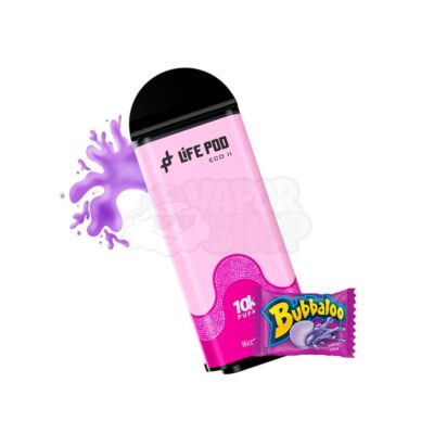 Lifepod 10k REFIL: Chiclete de Uva [Grape bbg]