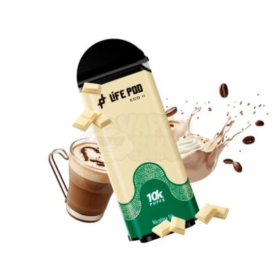 Lifepod 10k REFIL: Cappuccino Chocolate Branco [White Moccha]