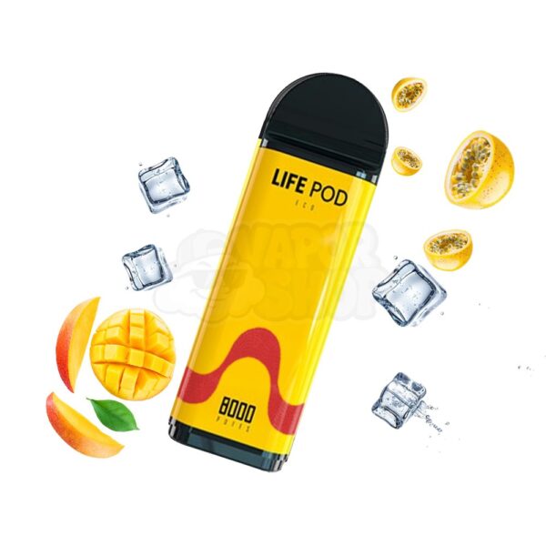 Lifepod 8k PRO REFIL: Maracujá e Manga [Passion Mango]
