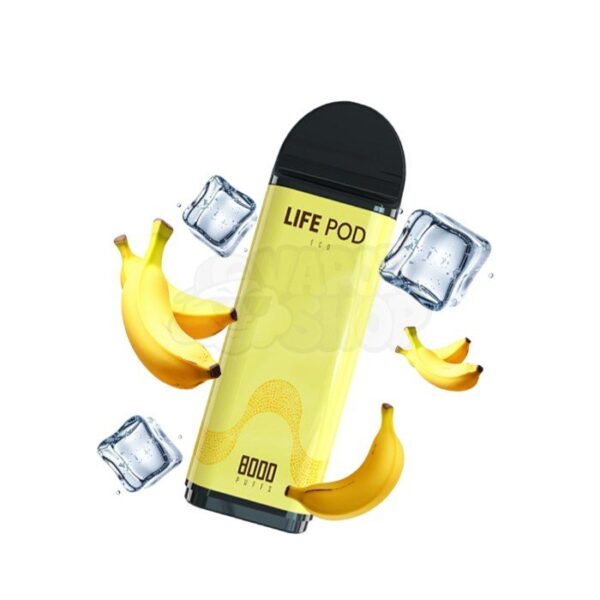 Lifepod 8k PRO REFIL: Banana Ice