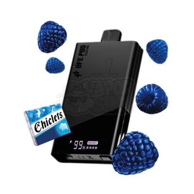Lifepod THE ONE 40K BLACK: Chiclete Framboesa Azul [Bluerazz bbg]