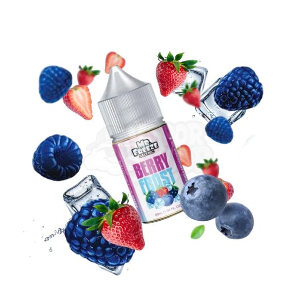 Mr Freeze 30ml 35mg: Morango Blueberry Framboesa Ice