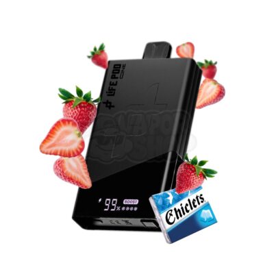 Lifepod THE ONE 40K BLACK: Chiclete de Morango [Strawberry bbg]