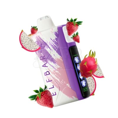 Elfbar ICEKING 40K: Suco de Morango e Pitaia [Sour Straw Dragonfruit]