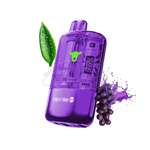 Black Sheep 55k Cyber Tank: Uva e Aloe Vera [Aloe Grape]