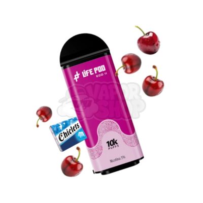 Lifepod 10k REFIL: Chiclete de Cereja [Cherry bbg]