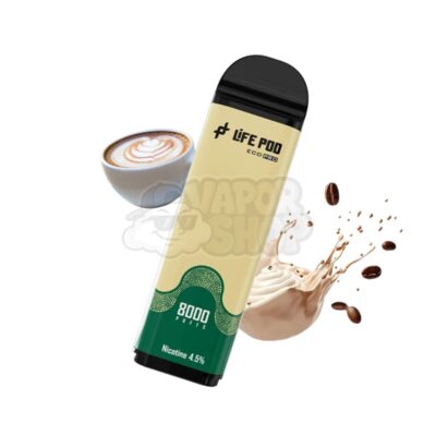 Lifepod 8k PRO REFIL: Capuccino Branco [White Moccha]