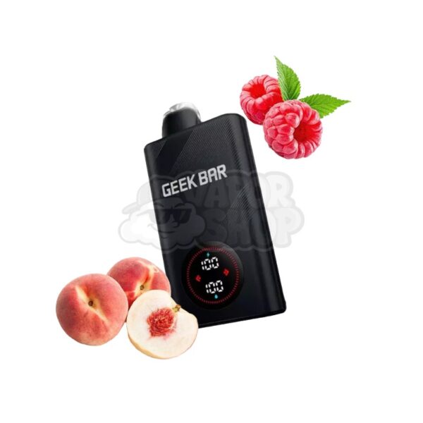 Geekbar Z35K: Pêssego Branco e Framboesa [White Peach Raspberry]