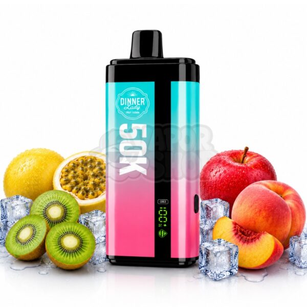 DINNER 50K: Maracujá e Kiwi / Maçã e Pêssego [Kiwi Passion / Apple Peach]