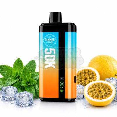 DINNER 50K: Menta / Maracujá [Menthol / Passion fruit ice]