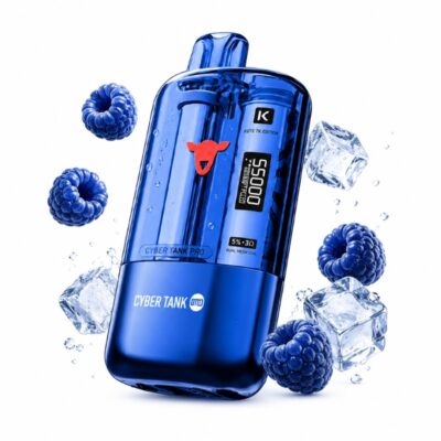 Black Sheep 55k Cyber Tank: Framboesa Azul [Blue Razz Ice]