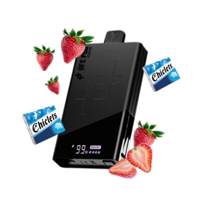 Lifepod THE ONE 40k BLACK: Chiclete de Morango [Straw bbg]
