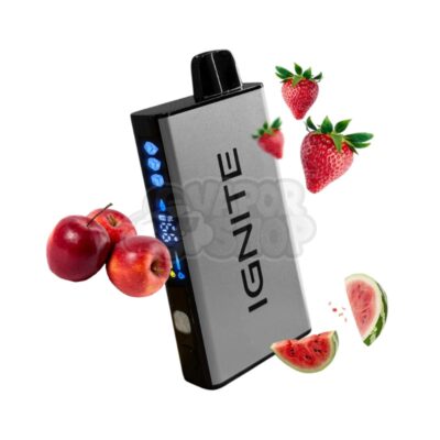 Ignite V400 ICE: Morango, Maçã e Melancia [Straw Apple Watermelon]