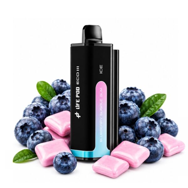 Lifepod ECO 3 REFIL: Chiclete de Blueberry [Blueberry Bbg]