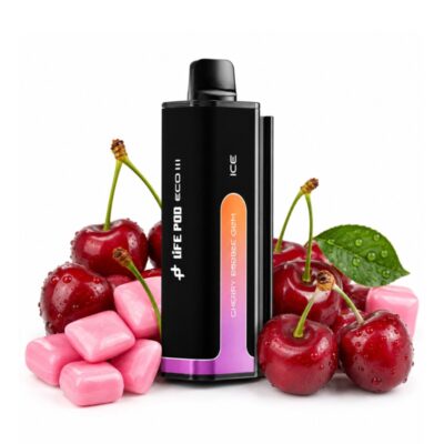 Lifepod ECO 3 REFIL: Chiclete de Cereja [Cherry Bbg]