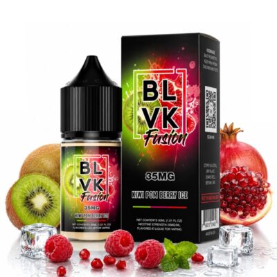 BLVK 35mg 30ml FUSION: Kiwi Romã [Kiwi Pom Berry ice]