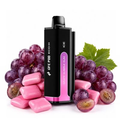 Lifepod ECO 3 REFIL: Chiclete de Uva [Grape Bbg]