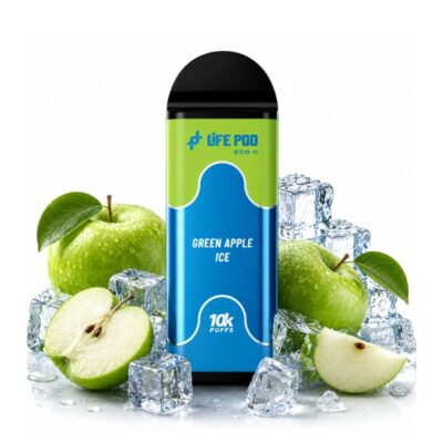 Lifepod 10k REFIL: Maçã Verde [Green Apple]