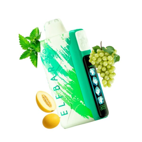 Elfbar ICEKING 40K: Melão Menta Uva [Melon Grape Menthol]